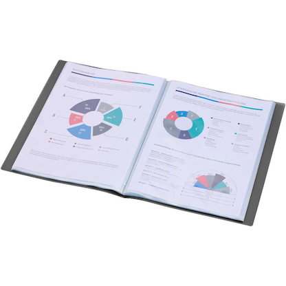 Artikelbild 12 für Exacompta Opak Sichtbuch DIN A4, 50 Hüllen schwarz, 1 St., Artikelnummer 681058