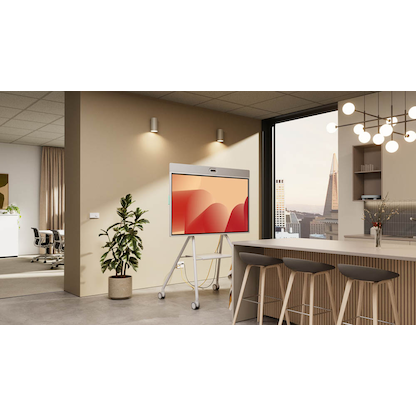 Artikelbild 4 für Logitech Display-Ständer Rally Board Cart 65 weiß, Artikelnummer 649192