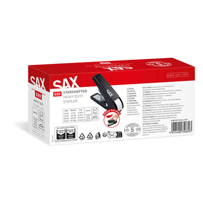 Artikelbild 4 für sax design Heftgerät EasyPro 659 XL schwarz, 1 St., Artikelnummer 734556