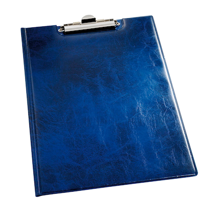 Artikelbild für DURABLE Klemmbrettmappe 235506 DIN A4 blau Karton, 1 St., Artikelnummer 478263