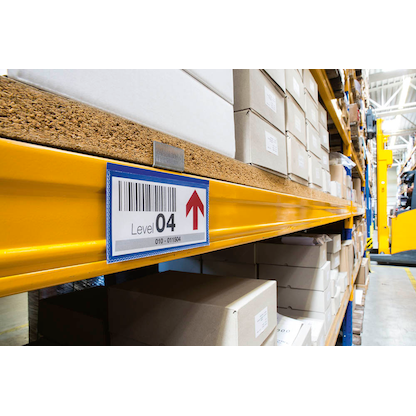 Artikelbild 2 für DURABLE Magnettaschen blau A6, 50 St., Artikelnummer 556535