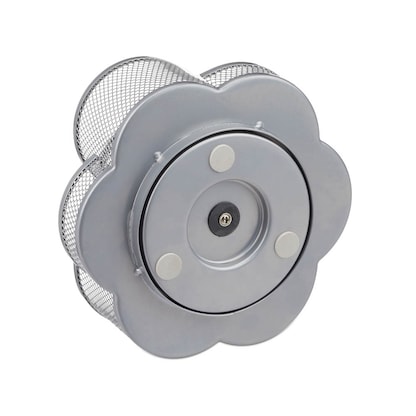 Artikelbild 4 für relaxdays Schreibtisch-Organizer silber Metall 7 Fächer 17,5 x 16,5 x 11,0 cm, Artikelnummer 516654