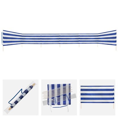 Artikelbild 15 für Idena Strand-Windschutz weiß, blau 800,0 x 80,0 cm, Artikelnummer 745457