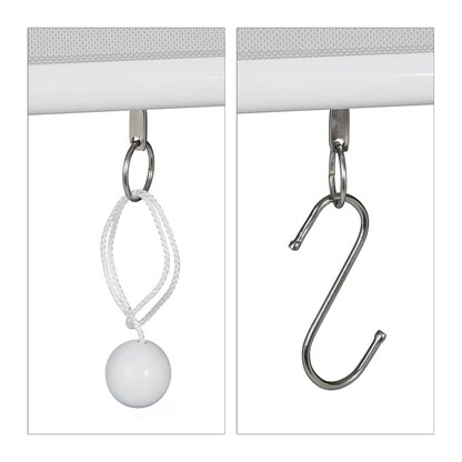 Artikelbild 7 für relaxdays Seitenmarkise hellgrau 140,0 x 180,0 cm, Artikelnummer 770531