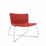 Artikelbild 1 für fm Sessel LODUS rot chrom Stoff 86,0 x 72,0 x 80,0 cm, 1 St., Artikelnummer 448686