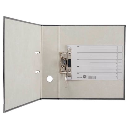 Artikelbild 2 für LEITZ Trennblätter 1656 DIN A5 quer 1-0 grau, 200 g/qm, 100 St., Artikelnummer 781047