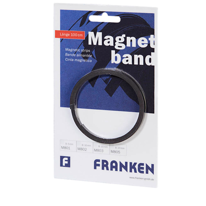 Artikelbild 2 für FRANKEN Magnetband schwarz 0,5 cm x 1,0 m, 1 St., Artikelnummer 351243
