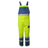 Artikelbild 1 für PLANAM® unisex Warnschutz-Latzhose MAJOR PROTECT warngelb, kornblau Größe 60, Artikelnummer 798203