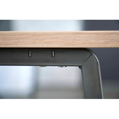 Artikelbild 6 für HAMMERBACHER Stehtisch-Set Meeting Point Industrial asteiche rechteckig, 4-Fuß-Gestell grau, 175,0 x 68,0 x 104,2 cm, Artikelnummer 414027