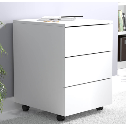 Artikelbild 7 für VCM my office Dalosa Rollcontainer weiß 3 Auszüge 39,0 x 45,0 x 55,0 cm, Artikelnummer 911261