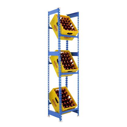 Artikelbild für Simonrack Getränkekistenregal SIMONBOTTLE 3 8435104962442 blau 40,0 x 30,0 x 180,0 cm, Artikelnummer 980551