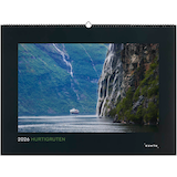 Artikelbild 1 für KUNTH Monats-Wandkalender Hurtigruten 2026, 1 St., Artikelnummer 575938