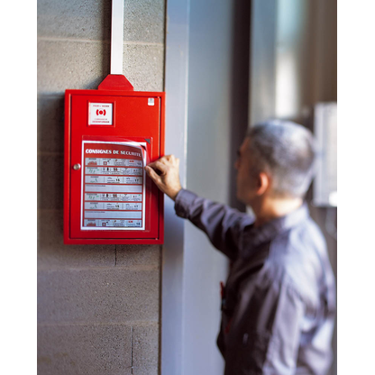 Artikelbild 2 für tarifold Dokumentenhüllen selbstklebend Kang easy clic transparent A4, 5 St., Artikelnummer 353019