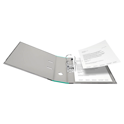 Artikelbild 3 für FALKEN Recycling Ordner grün marmoriert Karton 8,0 cm DIN A4, 1 St., Artikelnummer 872270