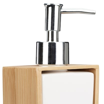 Artikelbild 10 für relaxdays Badaccessoires-Set braun, 1 Set, Artikelnummer 373297