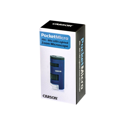 Artikelbild 4 für CARSON® digitales Mikroskop PocketMicro schwarz/blau 20x - 60x, Artikelnummer 543791
