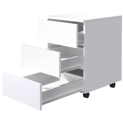 Artikelbild 5 für VCM my office Dalosa Rollcontainer weiß 3 Auszüge 39,0 x 45,0 x 55,0 cm, Artikelnummer 911261