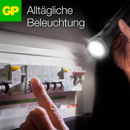Artikelbild 7 für GP C107 LED Taschenlampe schwarz, 1 St., Artikelnummer 289047