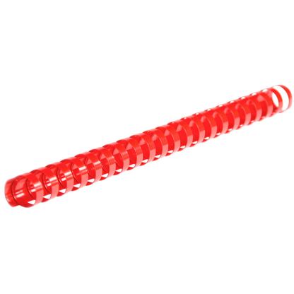 Artikelbild 2 für LMG Kunststoffbinderücken rot für 85 Blatt, 100 St., Artikelnummer 546952