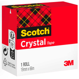 Artikelbild 1 für Scotch Crystal Klebefilm kristall-klar 19,0 mm x 33,0 m 1 Rolle, Artikelnummer 747859
