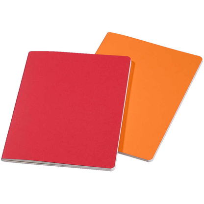 Artikelbild 4 für HAHNEMÜHLE Notizbücher DIN A5 blanko, cerise/paprika Softcover 40 Seiten, 1 St., Artikelnummer 708739