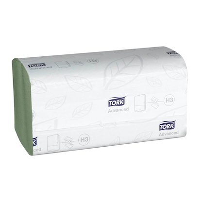 Artikelbild für TORK Papierhandtücher 290179 H3 Advanced Zick-Zack-Falzung 2-lagig 3.750 Tücher, Artikelnummer 117887