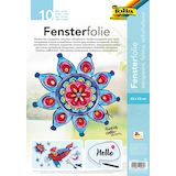 Artikelbild 1 für folia Fensterfolie transparent, 10 Blatt, Artikelnummer 479598