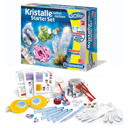 Artikelbild für Clementoni Experimentierkasten Kristalle selbst züchten Starter-Set mehrfarbig, Artikelnummer 561544