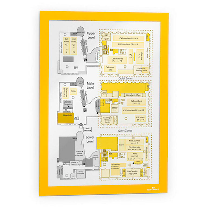 Artikelbild 13 für DURABLE Magnetrahmen selbstklebend DURAFRAME® silber A4, 2 St., Artikelnummer 510560