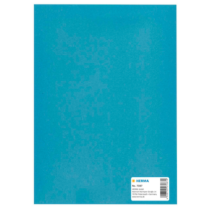 Artikelbild 2 für HERMA Heftumschlag glatt hellblau Papier DIN A5, 1 St., Artikelnummer 361198