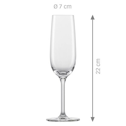 Artikelbild 2 für Schott Zwiesel Sektgläser Banquet 210,0 ml, 6 St., Artikelnummer 548187