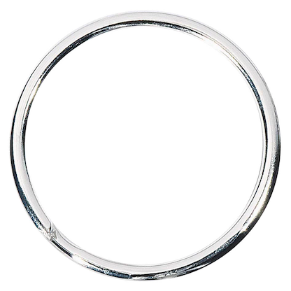 Artikelbild für WEDO Schlüsselring silber, 100 St., Artikelnummer 404048