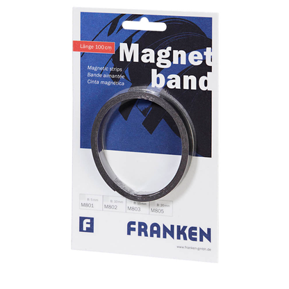 Artikelbild 4 für FRANKEN Magnetband schwarz 1,0 cm x 1,0 m, 1 St., Artikelnummer 351433