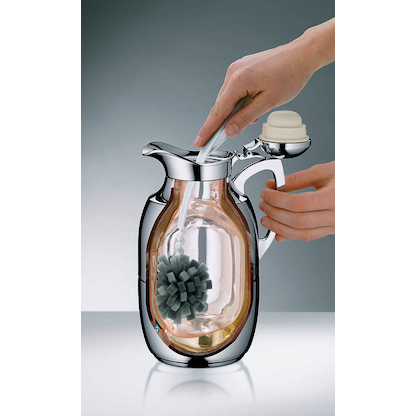 Artikelbild 2 für alfi Flaschenbürste weiß, grau Kunststoff, 1 St., Artikelnummer 152049