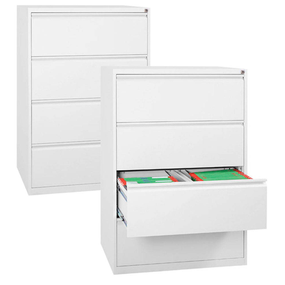 Artikelbild für Gürkan Hängeregistraturschrank reinweiß 4 Schubladen 76,0 x 62,0 x 132,0 cm, 1 St., Artikelnummer 381772