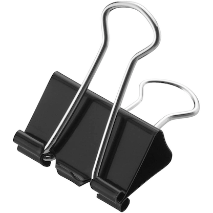 Artikelbild für WESTCOTT Foldbackklammern schwarz 2,5 cm, 12 St., Artikelnummer 362493