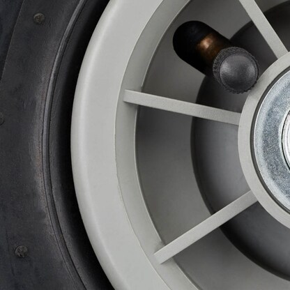 Artikelbild 4 für relaxdays Sackkarrenräder luftbereift schwarz Kunststoff Felgen, Achse 2,0 cm, Artikelnummer 452522