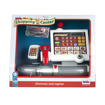 Artikelbild für klein Spielzeug-Registrierkasse 9356 mehrfarbig, Artikelnummer 604274