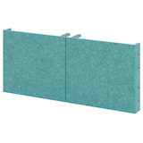 Artikelbild 1 für HAMMERBACHER FlexWall Türen türkis 32,6 cm, Artikelnummer 949584