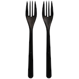 Artikelbild 1 für circulware RESBONSIBLES Mehrweg-Gabeln, Kunststoff schwarz, 50 St., Artikelnummer 889323