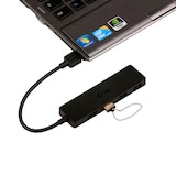 Artikelbild 1 für i-tec® USB-Hub Advance Series Slim 4-fach schwarz, Artikelnummer 661969