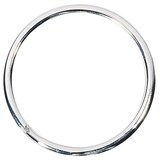 Artikelbild 1 für WEDO Schlüsselring silber, 100 St., Artikelnummer 404089