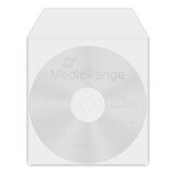 Artikelbild 1 für MediaRange 1er CD-/DVD-Hüllen CD-Folien-Tasche transparent, 50 St., Artikelnummer 390864