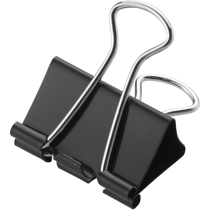 Artikelbild für WESTCOTT Foldbackklammern schwarz 3,2 cm, 12 St., Artikelnummer 362503