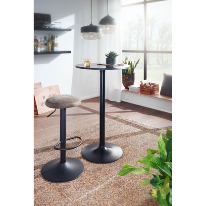 Artikelbild 4 für WOHNLING Stehtisch rund MDF-Platte schwarz 60,0 x 60,0 x 100,0 cm, 1 St., Artikelnummer 438764