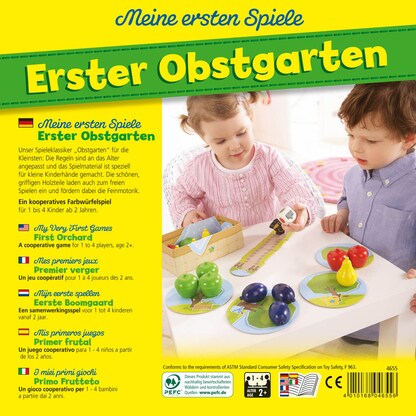 Artikelbild 4 für HABA® Meine ersten Spiele – Erster Obstgarten Lernspielzeug, 1 St., Artikelnummer 819757