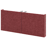 Artikelbild 1 für HAMMERBACHER FlexWall Türen bordeaux 32,6 cm, Artikelnummer 949976