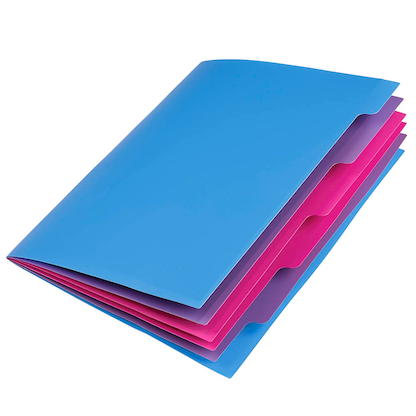 Artikelbild 3 für PAGNA Ordnungsmappe Funky School 5 Fächer blau, 1 St., Artikelnummer 893709