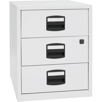 Artikelbild 4 für BISLEY Home Rollcontainer verkehrsweiß 3 Auszüge 41,3 x 40,0 x 52,8 cm, Artikelnummer 263398