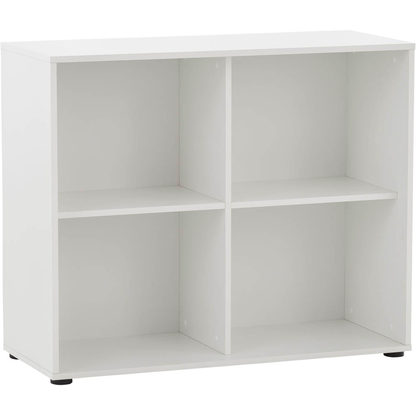 Artikelbild 13 für MÖBELPARTNER Regalschrank 400, 701771 weiß, wildeiche 100,1 x 41,0 x 167,2 cm, 1 St., Artikelnummer 774053